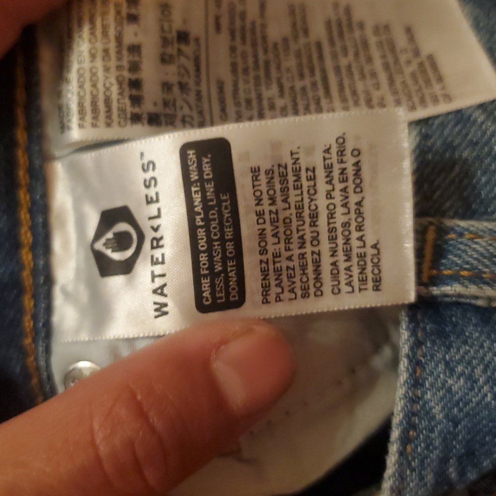 ❤️ 3 For $20 LEVI'S SIZE 28 Classic Blue Distressed Women's Jeans - Picture 13 of 14